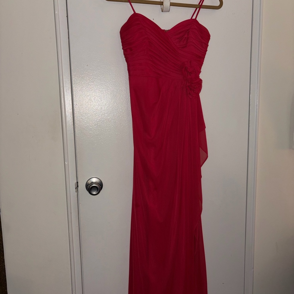 Camille La Vie Strapless Red Dress